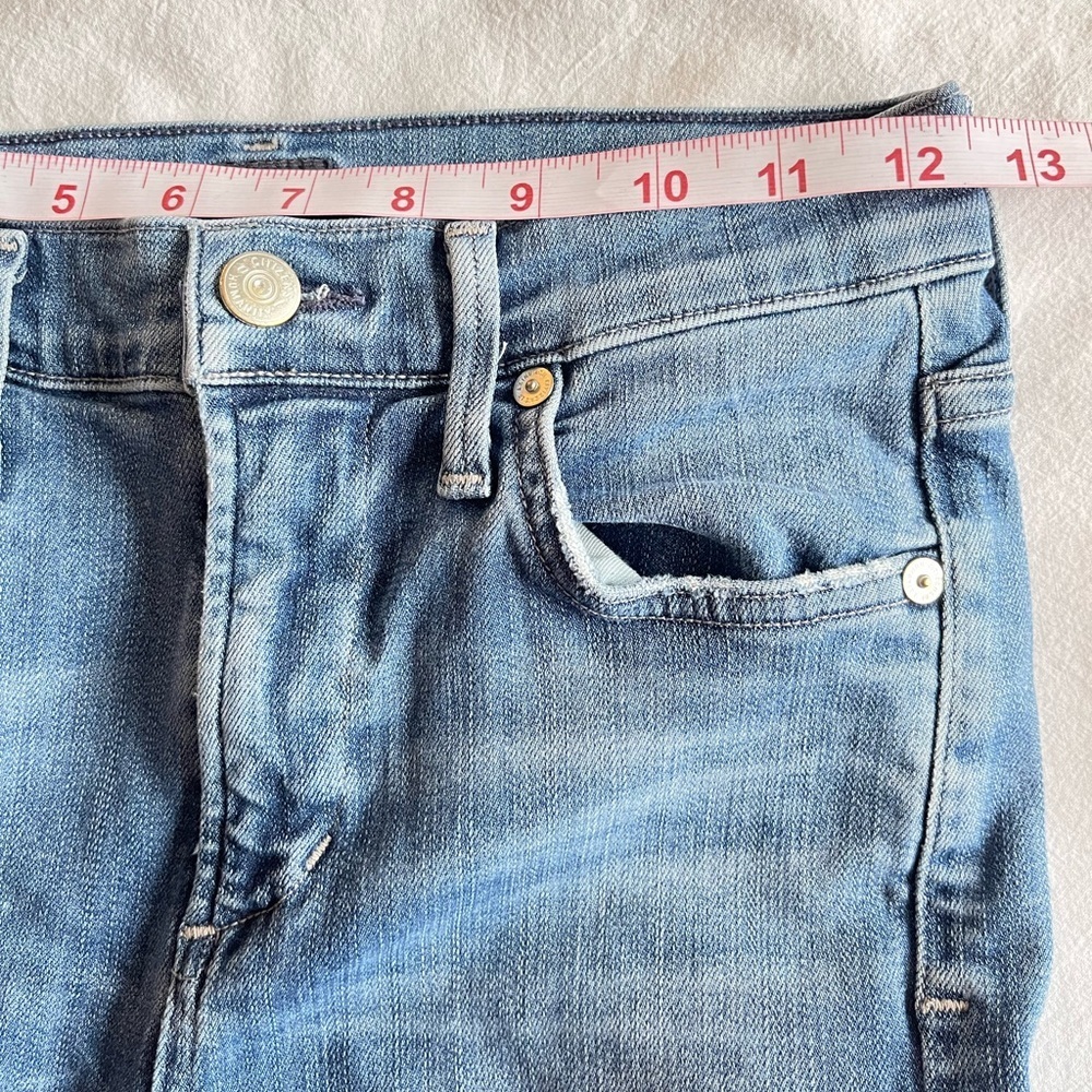 Citizens Of Humanity Rocket Crop High Rise Skinny Jeans Sz 24 Minimalist Classic - Picture 9 of 14